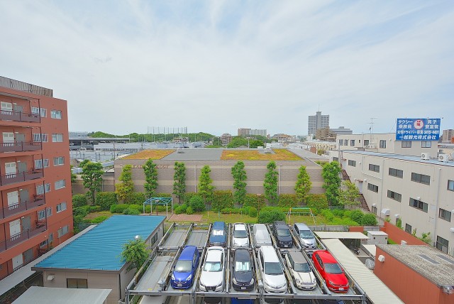 砧公園ヒミコマンション バルコニー