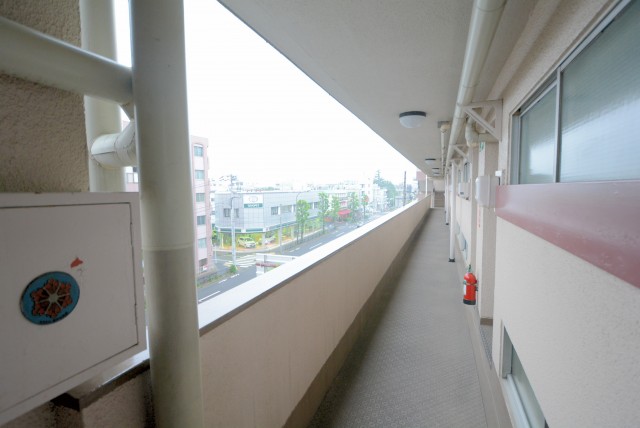 自由ヶ丘フラワーマンション 外廊下