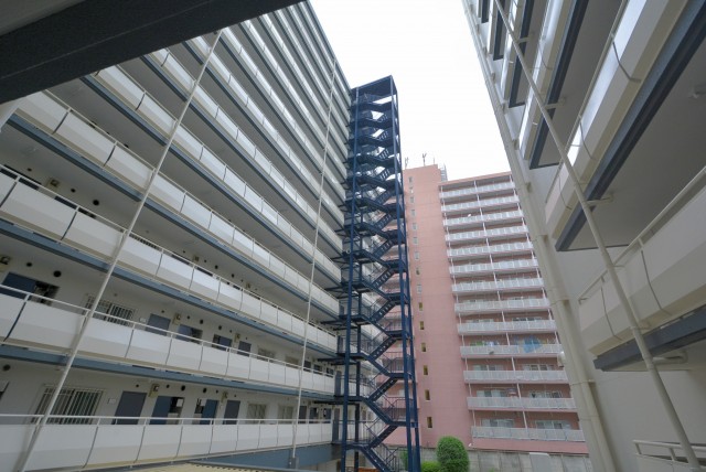 大森ハイツ 外廊下