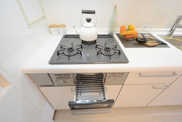 朝日白山マンション キッチン