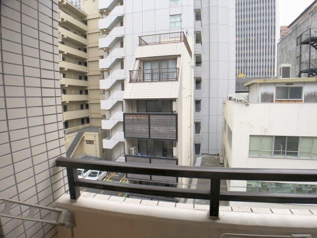 朝日マンション赤坂南部坂 バルコニー