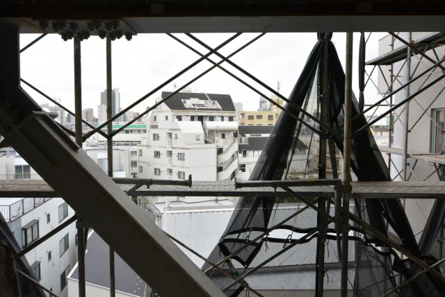 三軒茶屋スカイハイツ バルコニー