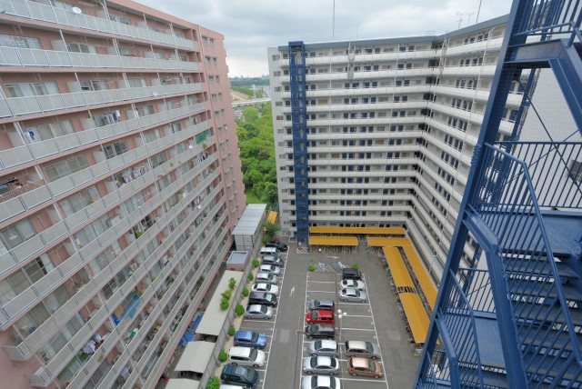 大森ハイツ 外廊下