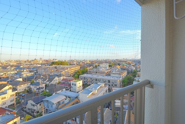 祐天寺第二コーポラス バルコニー