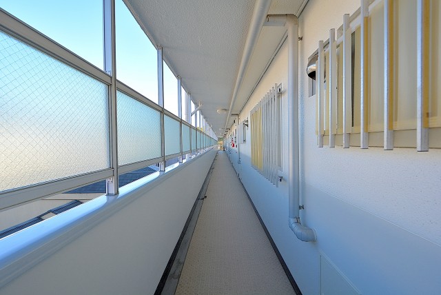 目白台コーポ 外廊下