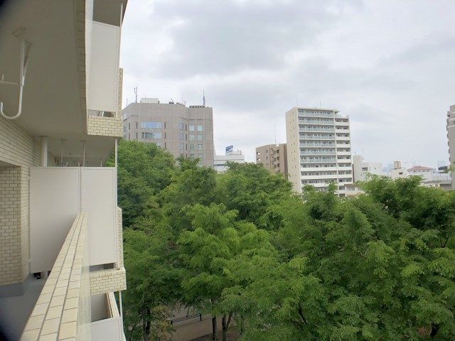 初台パークサイドハイツ バルコニー