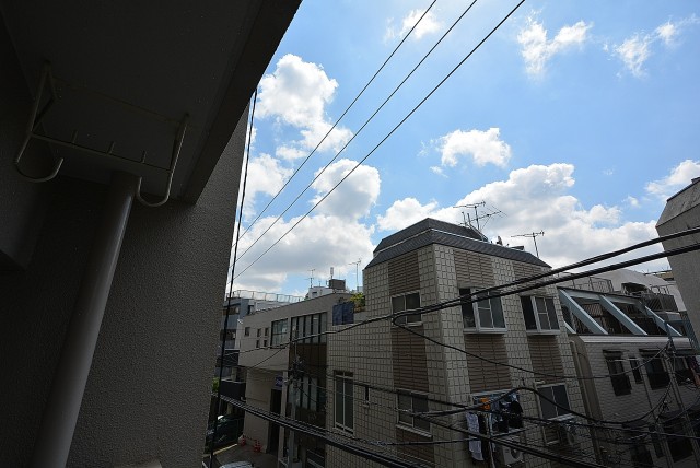 三軒茶屋スカイハイツ バルコニー