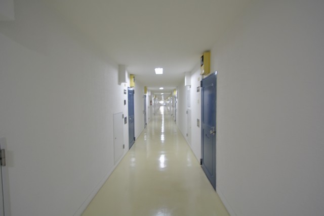 秀和高円寺レジデンス内廊下