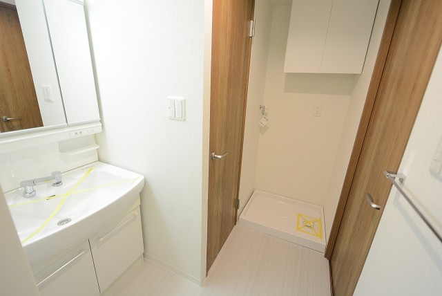 朝日白山マンション 洗面