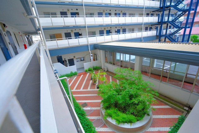 大森ハイツ 外廊下