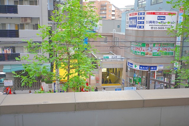 朝日白山マンション バルコニー