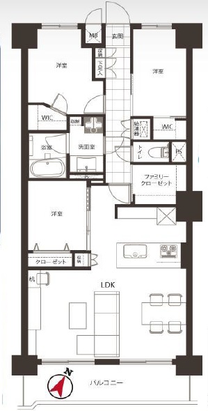 初台パークサイドハイツ