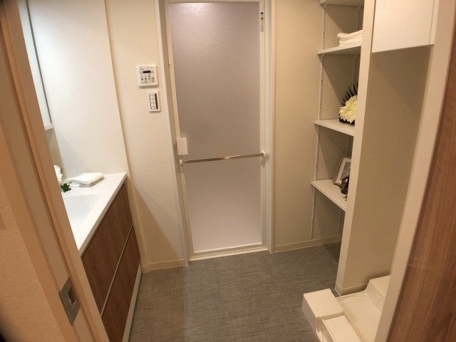 初台パークサイドハイツ 洗面