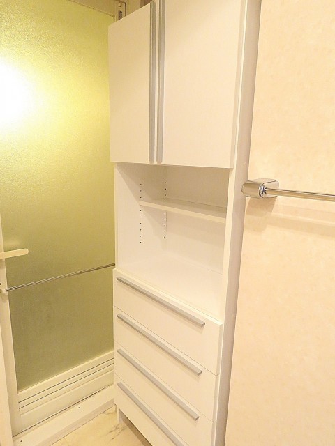 ダイアパレスシェルトワレ目黒　洗面室収納