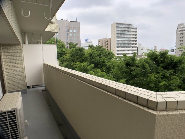 初台パークサイドハイツ バルコニー