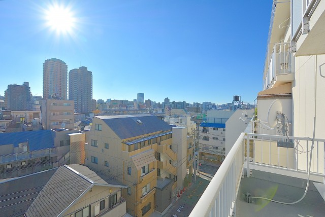 目白台コーポ バルコニー