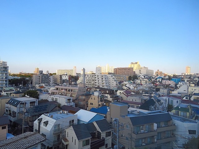 グリーンヒル新宿　洋室約3.6帖眺望