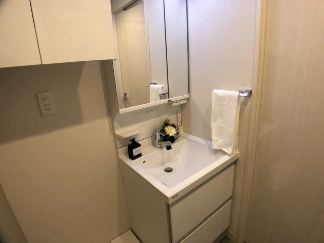 朝日マンション赤坂南部坂 洗面