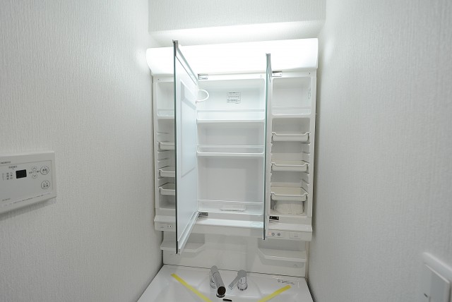 朝日白山マンション 洗面