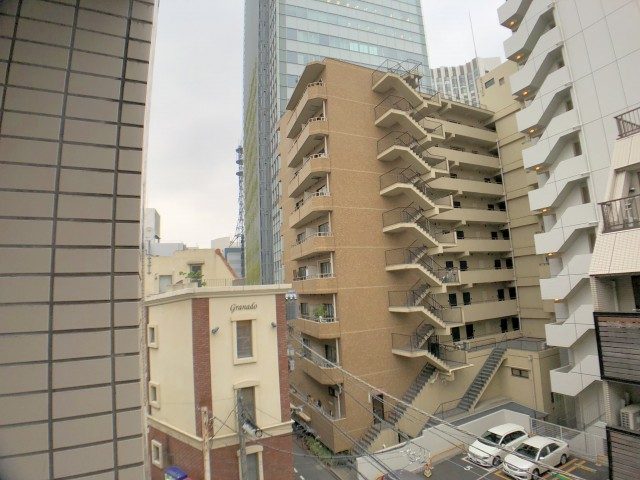 朝日マンション赤坂南部坂 バルコニー