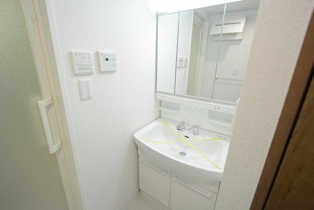 朝日白山マンション 洗面
