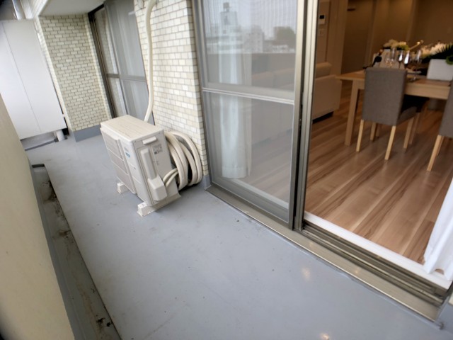 初台パークサイドハイツ バルコニー