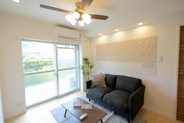 砧公園ヒミコマンション リビング