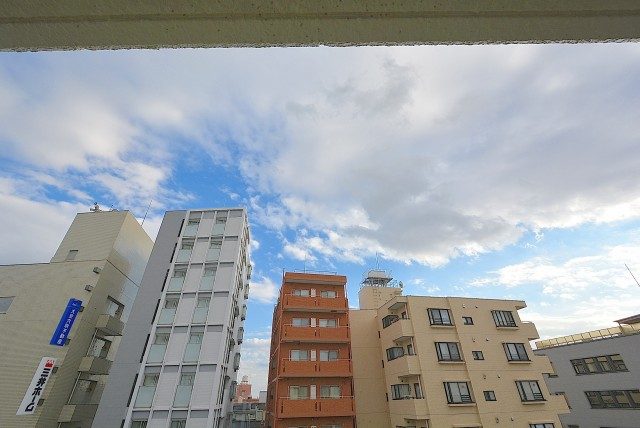 都立大バロンズコート バルコニー