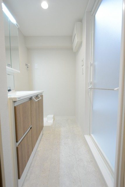 都立大バロンズコート 洗面