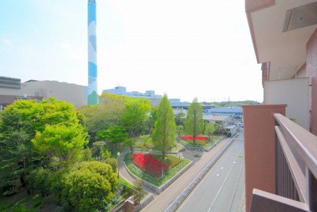 砧公園ヒミコマンション バルコニー