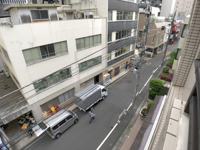 朝日マンション赤坂南部坂 バルコニー