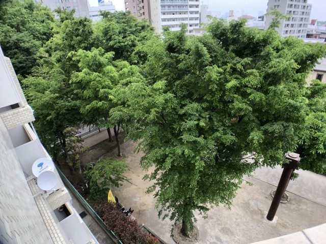 初台パークサイドハイツ バルコニー