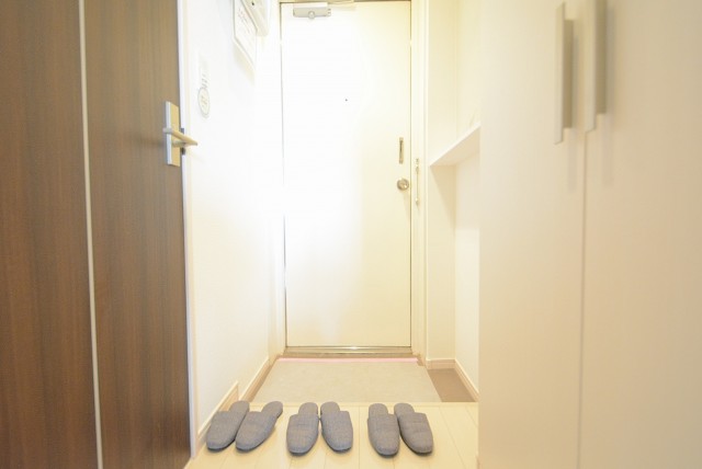 パールハイツ桜上水 玄関