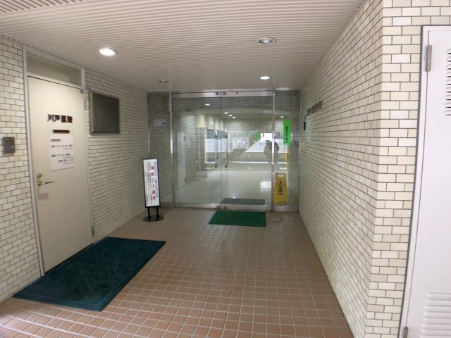 初台パークサイドハイツ エントランス