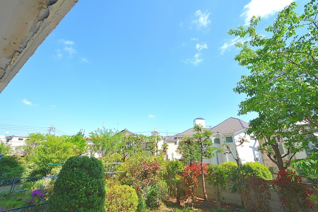 祐天寺第二コーポラス バルコニー