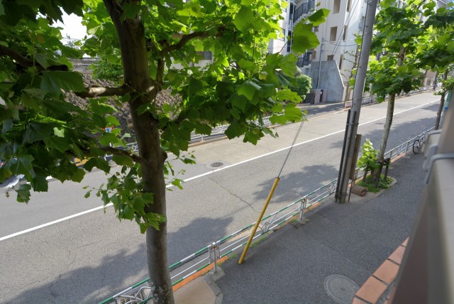 ライオンズマンション代々木 バルコニー