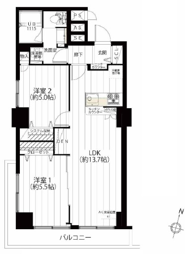 マンション第二明大前