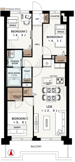 エンゼルハイム馬事公苑 間取り図 エンゼルハイム馬事公苑 間取り図