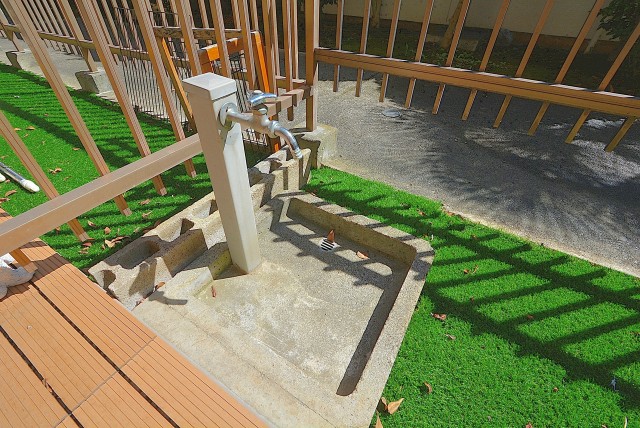 サンビューハイツ渋谷 ウッドデッキ