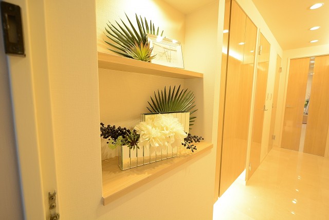 神楽坂ハウス 玄関