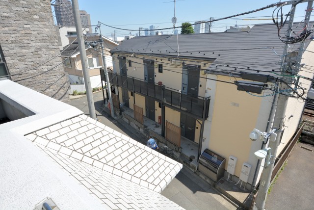 中銀目黒駅前マンシオン バルコニー