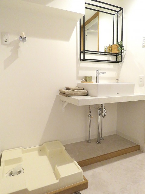 マンション駒場　洗面室