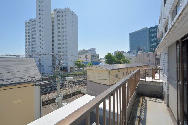 中銀目黒駅前マンシオン バルコニー