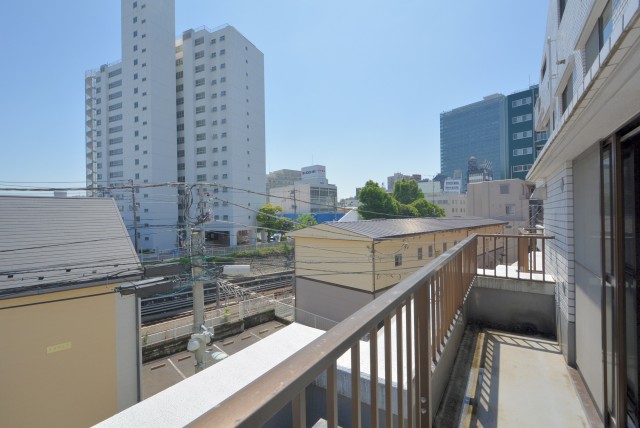 中銀目黒駅前マンシオン バルコニー