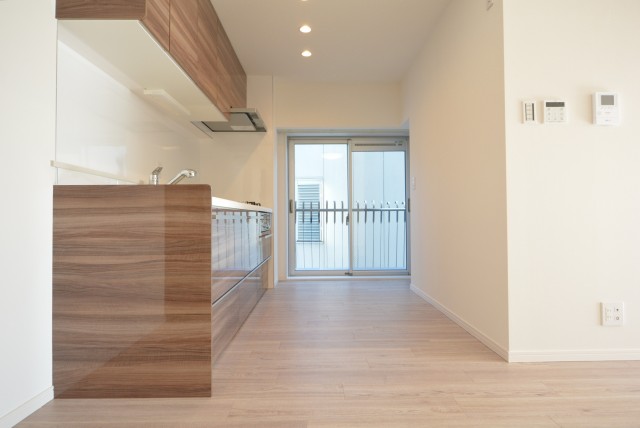 秀和第二自由が丘レジデンス 北東側バルコニー