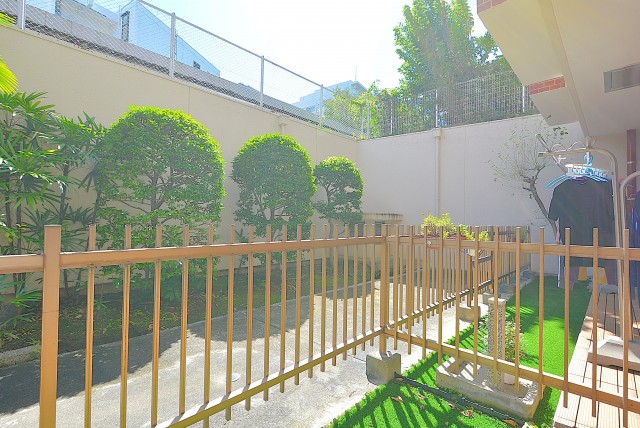 サンビューハイツ渋谷 ウッドデッキ