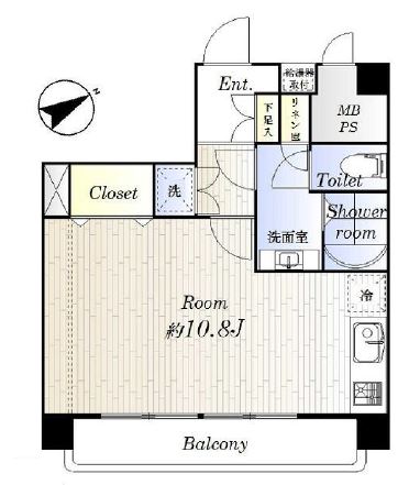 セザール第2中目黒　間取り