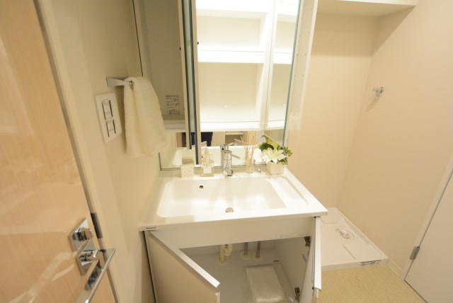 マンション第2明大前 洗面