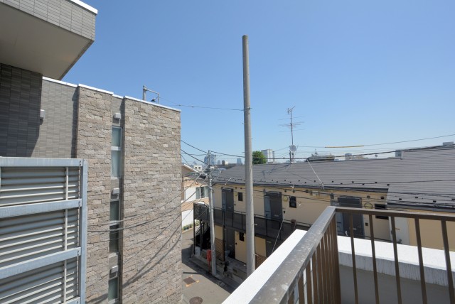 中銀目黒駅前マンシオン バルコニー