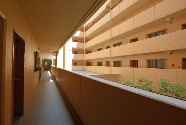 パシフィック西早稲田 外廊下